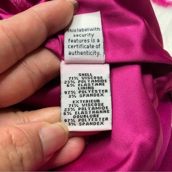 Diane Von Furstenberg Pink Boatneck V-Back Sleeveless Jori Sheath Dress Size 4 - Picture 15 of 15